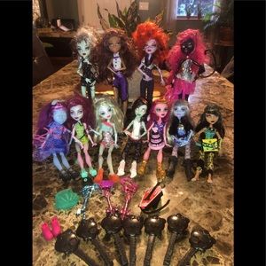 Monster High doll collection